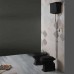 SIMAS Arcade Унитаз напольный, выпуск в пол, 36,5х55см, цвет: черный/хром. R01cr, AR801nero, AR802 nero