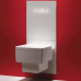 TECElux Комплект для установки унитаза-биде DURAVIT, с верхней панелью 430times;555times;16 мм, с сенсорным блоком управления sen-Touch стекло цвет: белый. 9650002, 9650103
