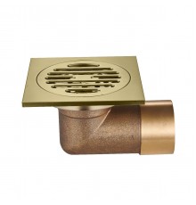 Душевой трап Raglo R605.10.03 10 см, сатин золотой
