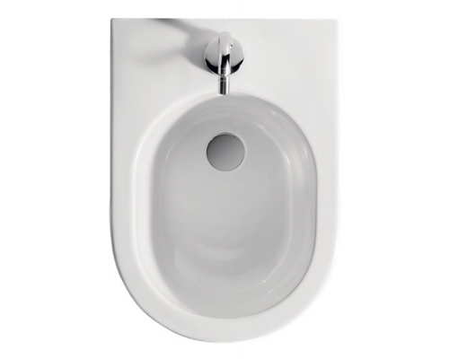 Kerasan Flo биде NEW подвесное 54х37см, с 1отв под смеситель, цвет: белый. 312301 Kerasan Flo биде NEW подвесное 54х37см, с 1отв под смеситель, цвет: белый. 312301