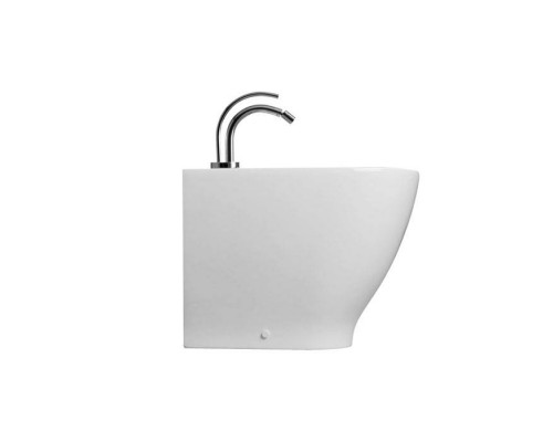 Kerasan Aquatech Биде напольное 55x35см, c 1 отв., цвет: белый. 372201*1 Kerasan Aquatech Биде напольное 55x35см, c 1 отв., цвет: белый. 372201*1