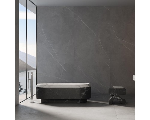 Dea Design Marble Parma Ванна 168х77х56.3см., отдельностоящая, мрамор, цвет: White Cararra/Black Marquina. DD1562 1680 CW/BM Dea Design Marble Parma Ванна 168х77х56.3см., отдельностоящая, мрамор, цвет: White Cararra/Black Marquina. DD1562 1680 CW/BM