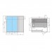 Effegibi Yoku S Door Био-Сауна 230x200х214см, угловая SX, цвет: черный орех. BI 70 20 0002