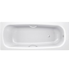 Стальная ванна BLB Universal B70H handles 170x70 см, с ножками APMSTDBL1, с ручками, с шумоизоляцией