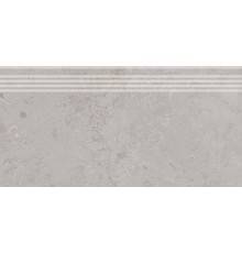 Ступени Kerama Marazzi Про Лаймстоун матовые, ректифицированные 60х30 серые