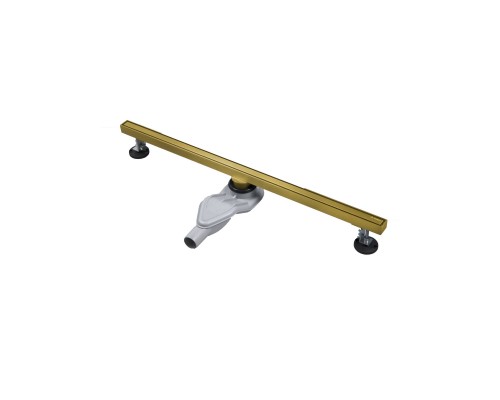 Душевой трап (лоток) AltroBagno Supremo 071237 OrSp (80), матовое золото