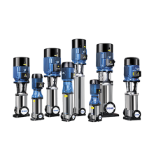 Насос многоступенчатый вертикальный CNP CDM1-33, 2.2кВт, чугун, 70°С. CDM1-33FSWPC