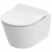 Toto RP Унитаз 49х38х33.5см., подвесной, укороченный, смыв tornado, Cefiontect, с сиденьем, SoftClose, петли из нерж. стали, цвет: белый. CW554Y, TC613G