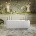 DevonDevon The Thirties Ванна отдельностоящая 191х94см, White Tec Plus, сифон + крышка слива в комплекте, цвет: белый матовый. THIRTIES_VA