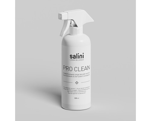 Salini Универсальное средство для чистки сантехники из литьевого мрамора Salini Pro Clean, 50мл. 1905001 Salini Универсальное средство для чистки сантехники из литьевого мрамора Salini Pro Clean, 50мл. 1905001