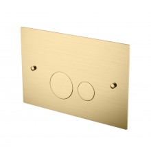 Кнопка смыва для унитаза Boheme 648-MG латунь, цвет matt gold