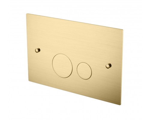 Кнопка смыва для унитаза Boheme 648-MG латунь, цвет matt gold