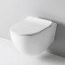Artceram File 2.0 Унитаз подвесной 36х52см, безободковый, турбо смыв the.reel, saniglaze, цвет: белый матовый. FLV006 05 00