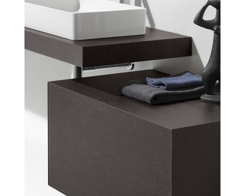 Laufen Boutique Тумба под раковину 90x50x43см., подвесная, 1 ящик, цвет: темный дуб. 4.0901.0.150.251.1