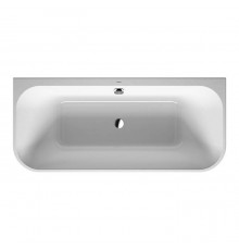 Duravit Happy D.2 Plus Ванна пристенная 180х80х60см, 2 наклона для спины, акриловая, ножки, цвет: белый. 700451800000000