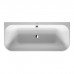 Duravit Happy D.2 Plus Ванна пристенная 180х80х60см, 2 наклона для спины, акриловая, ножки, цвет: белый. 700451800000000