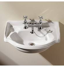 DevonDevon Oxford Раковина 54х38 см, 2 отв., цвет: белый. IBLPOXF(2FORI)