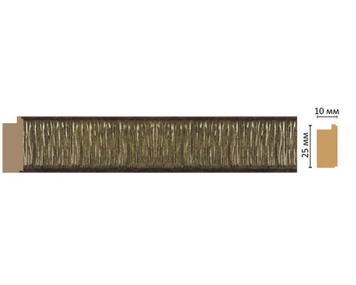 Молдинг DECOMASTER 102-52 (25*10*2400мм)