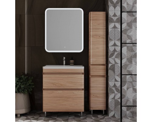 Мебель для ванной комнаты Style Line Атлантика 70 Люкс Plus, напольная, ясень перламутр