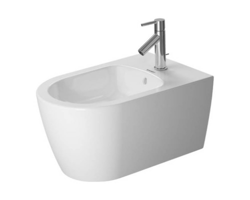 Duravit Me by Starck Биде подвесное 57х37см., 1 отв., с креплением, цвет: белый. 2288150000 Duravit Me by Starck Биде подвесное 57х37см., 1 отв., с креплением, цвет: белый. 2288150000