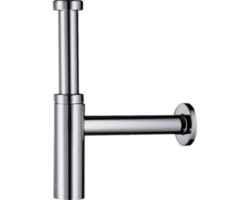 Hansgrohe Flowstar S Сифон для раковины под донный клапан, 1/4rsquo; трубка 140 мм, цвет: хром. 52105000 Hansgrohe Flowstar S Сифон для раковины под донный клапан, 1/4rsquo; трубка 140 мм, цвет: хром. 52105000