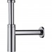 Hansgrohe Flowstar S Сифон для раковины под донный клапан, 1/4rsquo; трубка 140 мм, цвет: хром. 52105000