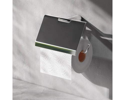 A84341400 Держатель для туалетной бумаги с крышкой