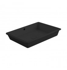 Simas Lavabi d'arredo Раковина под столешницу 56х36 см , цвет: черный матовый. S60 nero matt