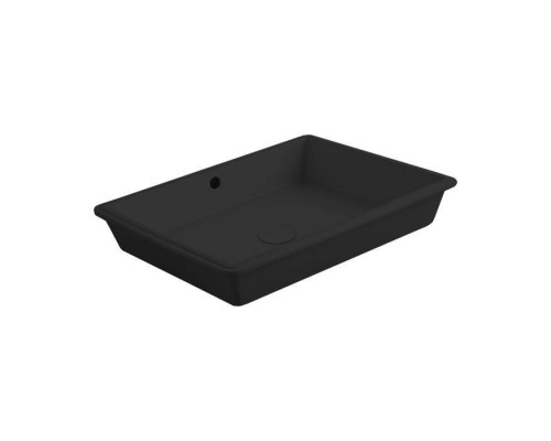 Simas Lavabi d'arredo Раковина под столешницу 56х36 см , цвет: черный матовый. S60 nero matt