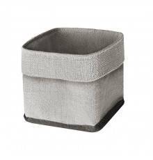 ADJ Мешок для корзины Mini Bottega 1013, 12x12xH13 см., цвет: Grigio. 1013C.00