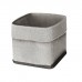 ADJ Мешок для корзины Mini Bottega 1013, 12x12xH13 см., цвет: Grigio. 1013C.00