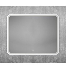 Зеркало Art Max Genova AM-Gen-900-800-DS-F-White 90х80 белое, с LED-подсветкой, 6000К