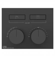 Gessi Hi-Fi Термостат для душа, с включением до 2 источников одновременно, внешняя часть, цвет: black XL. 63004#299