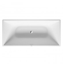 Duravit Vitrium Ванна отдельностоящая 160x75см, с ножками, с2 наклонами для спины, прямоугольная, цвет: белый. 700460