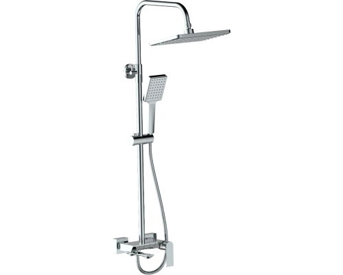 Душевая стойка Haiba HB24639 хром