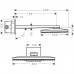 Hansgrohe Rainmaker Select, Верхний душ 460 3jet, с держателем 450 мм, цвет: Хром. 15736400, 15735400, 24007400