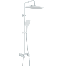 Душевая стойка Shevanik S6826C белая