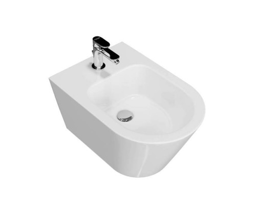 Kerama Marazzi Plaza Modern Биде подвесное, с 1 отв., цвет: белое глянцевое. PLM.bidet.02 Kerama Marazzi Plaza Modern Биде подвесное, с 1 отв., цвет: белое глянцевое. PLM.bidet.02