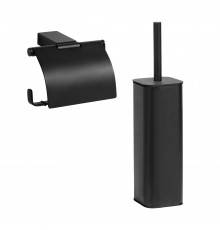 Набор Держатель Bemeta Nero 135012010 + Ершик 135913160 черный матовый