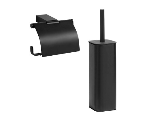 Набор Держатель Bemeta Nero 135012010 + Ершик 135913160 черный матовый