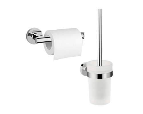 Набор Держатель Hansgrohe Logis Universal 41726000 + Ершик 41722000 Набор Держатель Hansgrohe Logis Universal 41726000 + Ершик 41722000