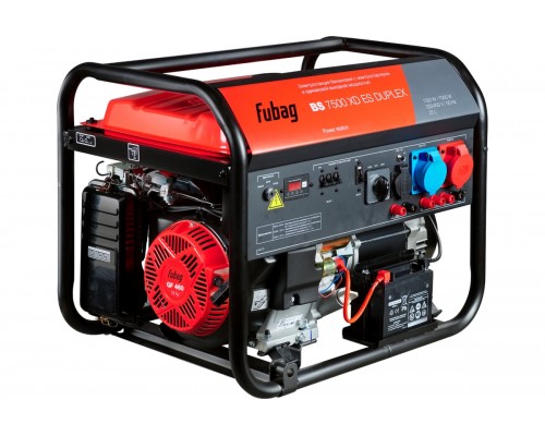 Генератор бензиновый FUBAG BS 7500 XD ES Duplex