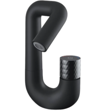 Смеситель для раковины IDDIS Twist TWIBLBTi01 матовый черный