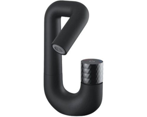Смеситель для раковины IDDIS Twist TWIBLBTi01 матовый черный