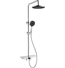 Душевая стойка AQUAme AQM8002CR хром