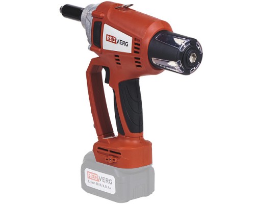 Заклепочник аккумуляторный бесщеточный REDVERG RD-RG18BL/U (без акк, без з/у)