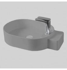 Artceram Cartesio Раковина 58х36 см, накладная, 1 отв., цвет: серый глянцевый. CAL001 34 00 Акция
