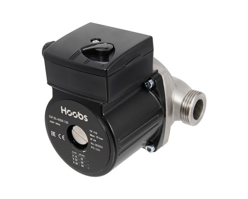 Насос циркуляционный Hoobs CW 20-40SN 130мм 65Вт 1х220В 50Гц (корпус нерж.сталь). 08302H Насос циркуляционный Hoobs CW 20-40SN 130мм 65Вт 1х220В 50Гц (корпус нерж.сталь). 08302H