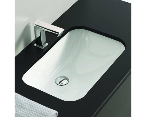 Artceram WASHBASINS NETTUNO Раковина 56х38 см, без отв., встраиваемая, цвет: белый. NTL001 01 00,  ACA001