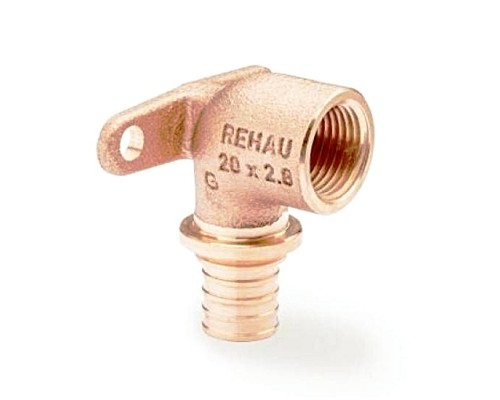 Угольник настенный с внутренней резьбой REHAU RAUTITAN 16-Rp 1/2 . 11372561403